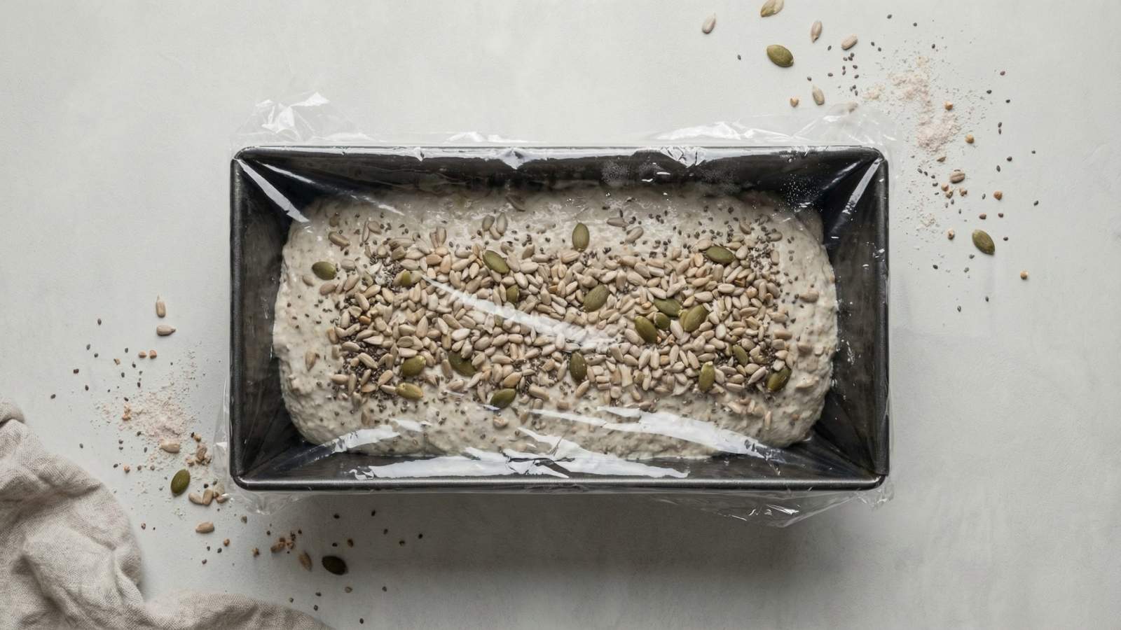 Domowy chleb gryczany - jak zrobić, przepis, krok 2