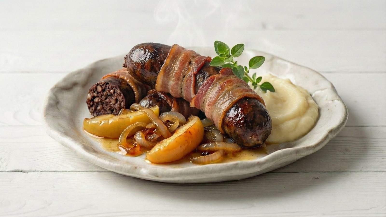 Kaszanka z piekarnika