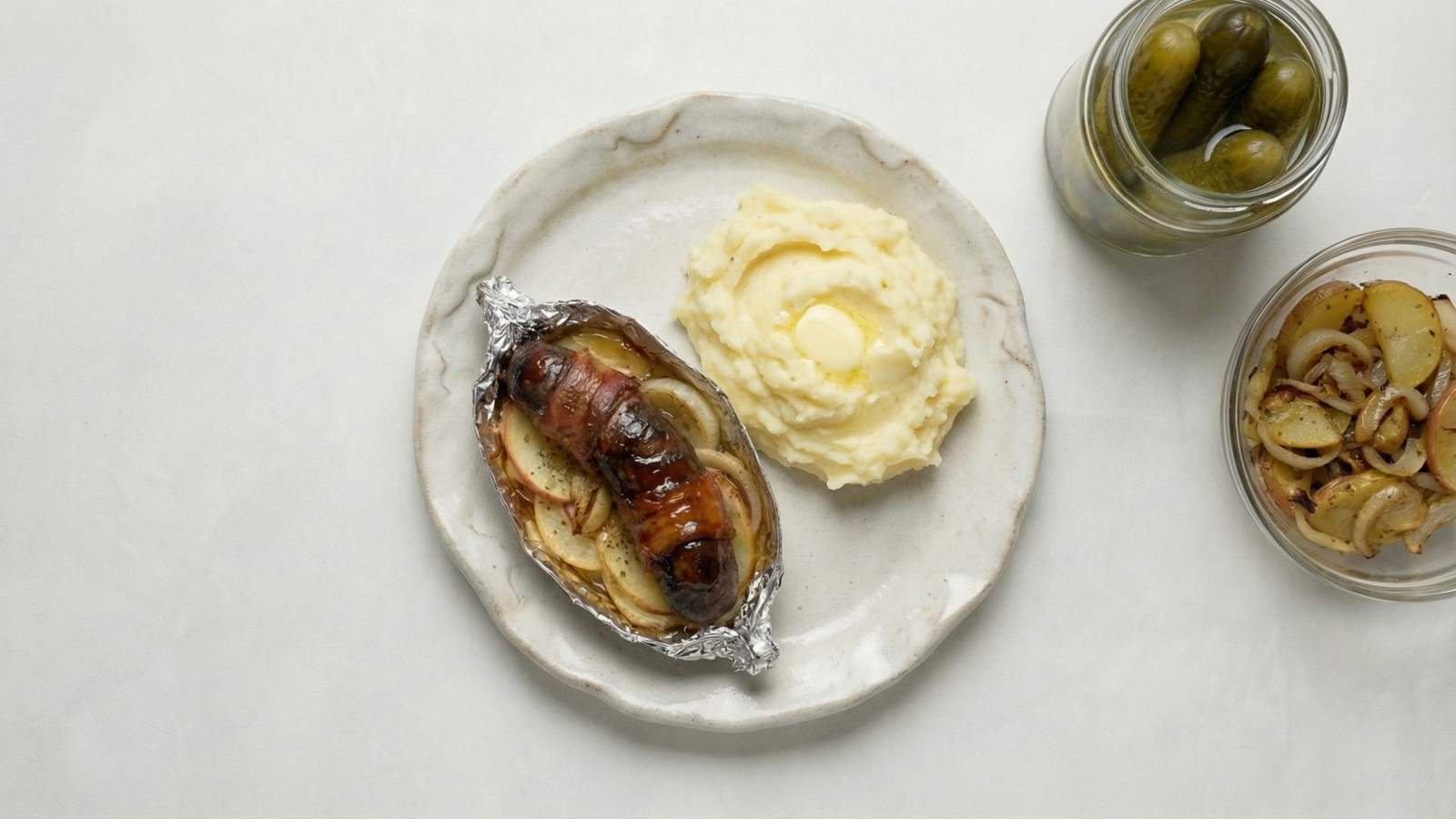 Kaszanka pieczona z cebulą i jabłkiem - chrupiący patent z piekarnika - jak zrobić, przepis, krok 5