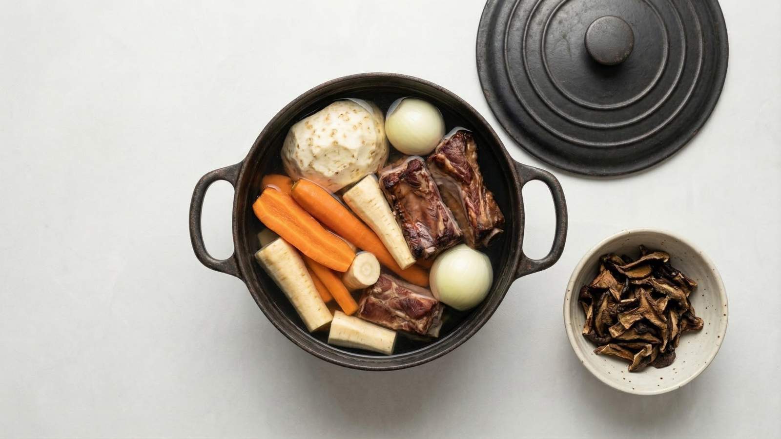 Tradycyjny żurek wielkanocny z białą kiełbasą - jak zrobić, przepis, krok 1