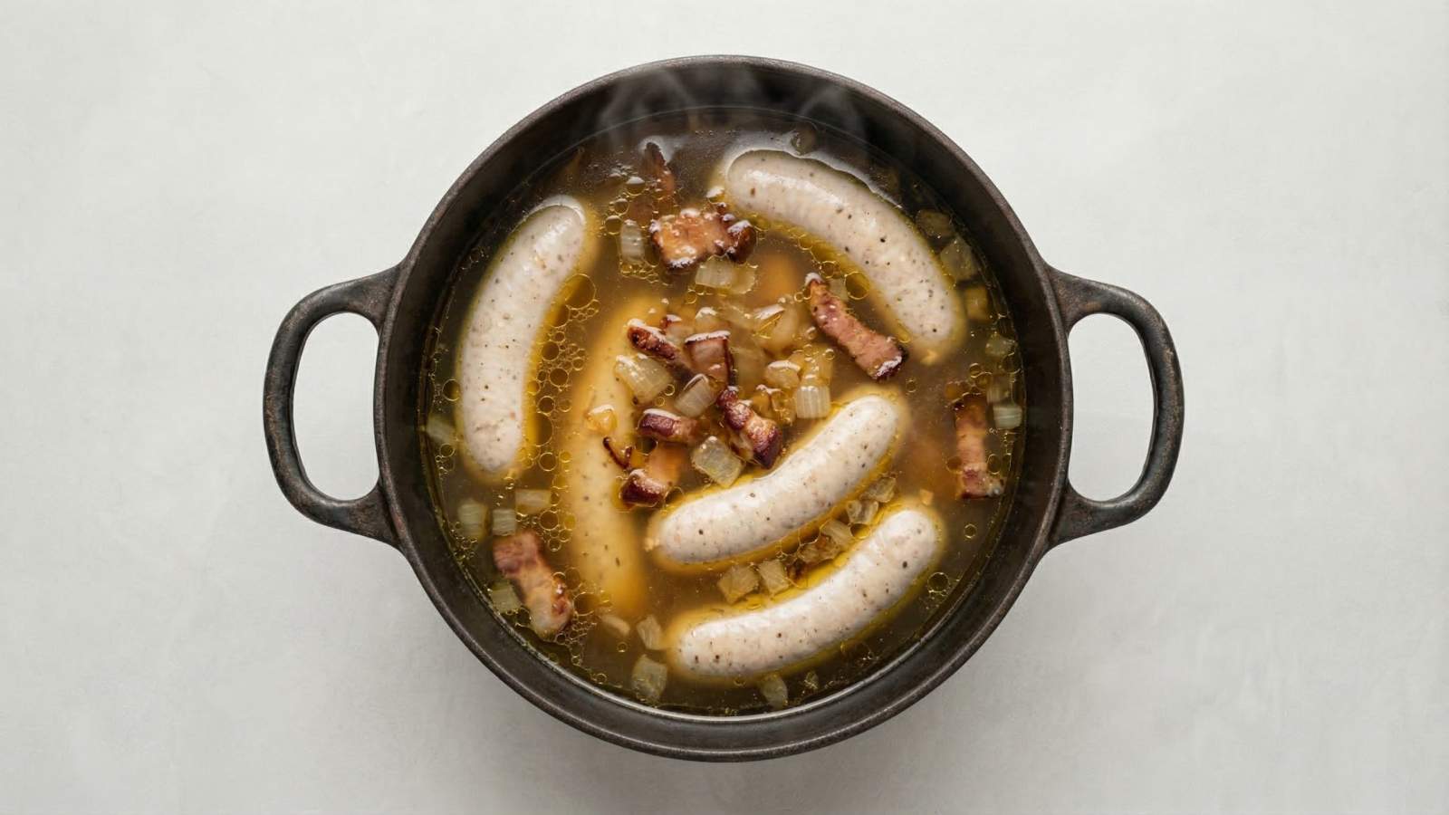 Tradycyjny żurek wielkanocny z białą kiełbasą - jak zrobić, przepis, krok 4