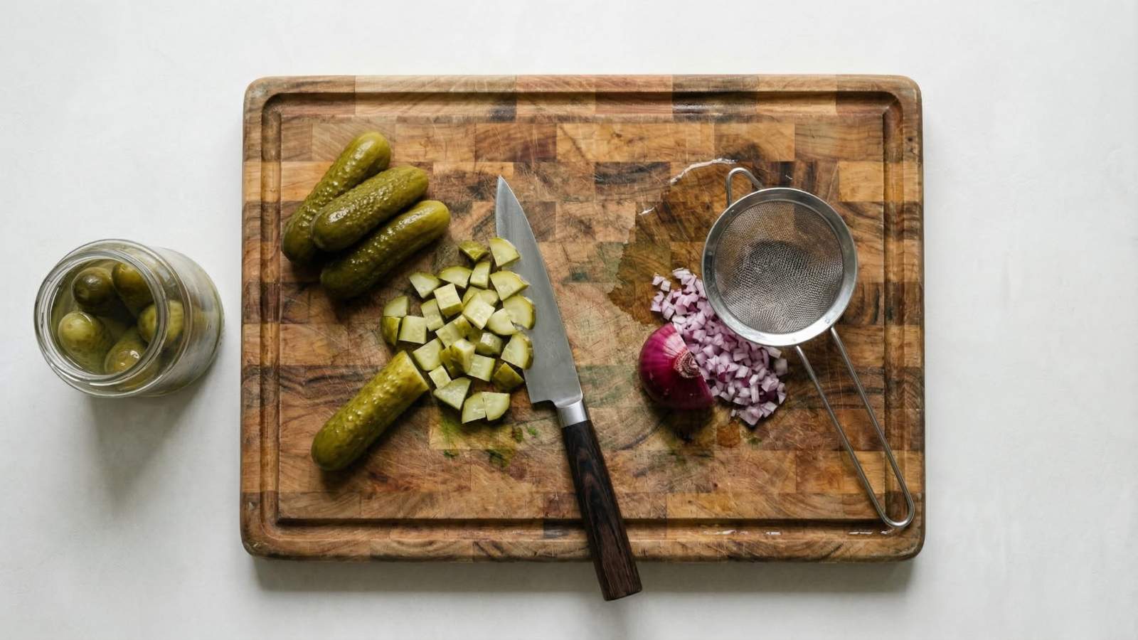 Sałatka makaronowa z tuńczykiem i jajkiem - jak zrobić, przepis, krok 4