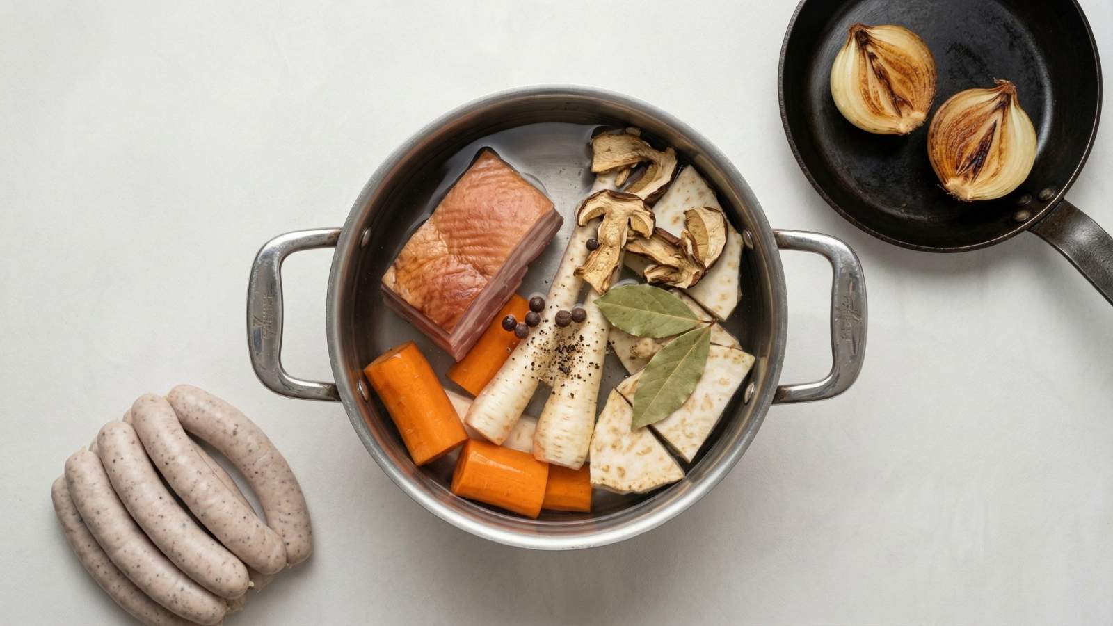 Tradycyjny barszcz biały wielkanocny - jak zrobić, przepis, krok 1