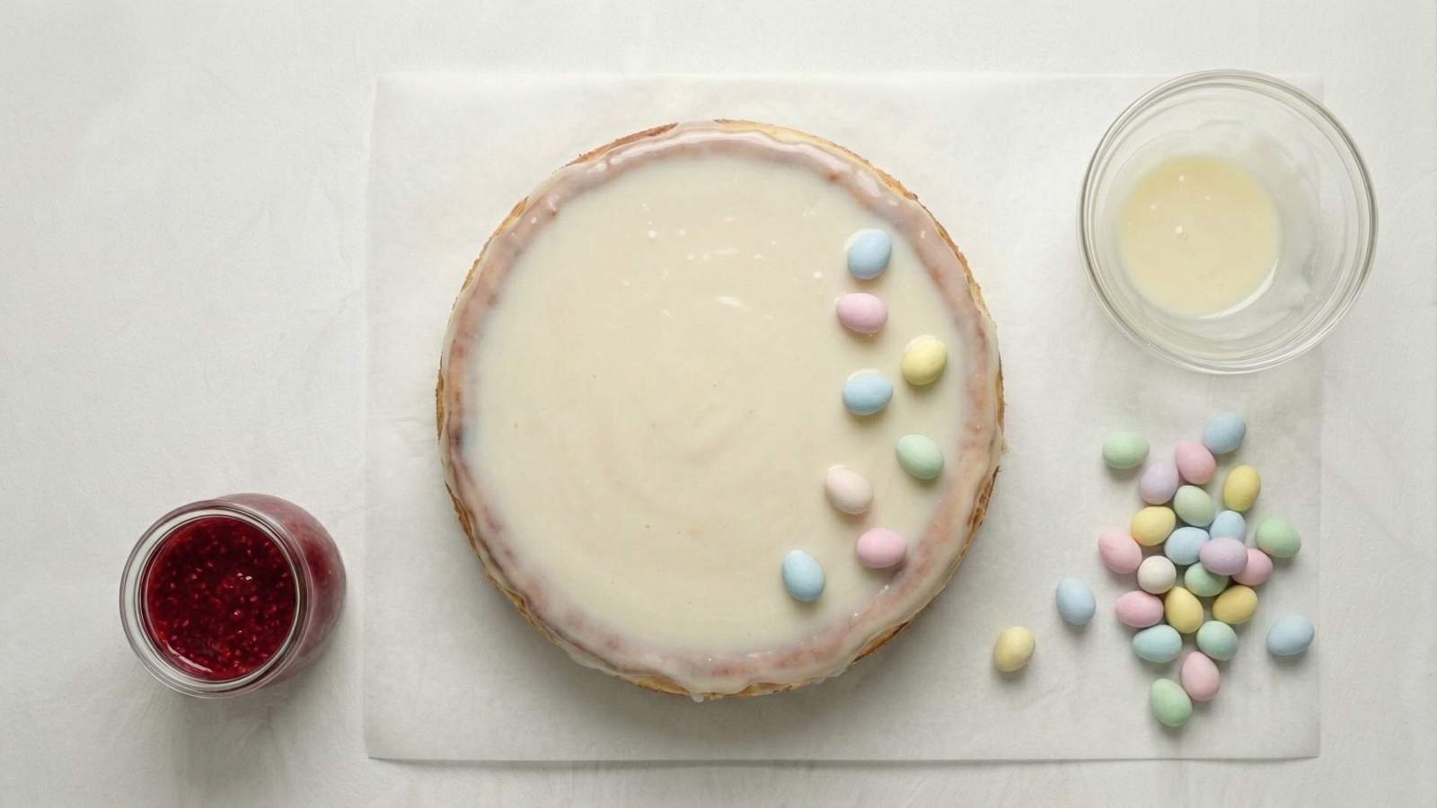 Sernik wielkanocny - jak zrobić, przepis, krok 8