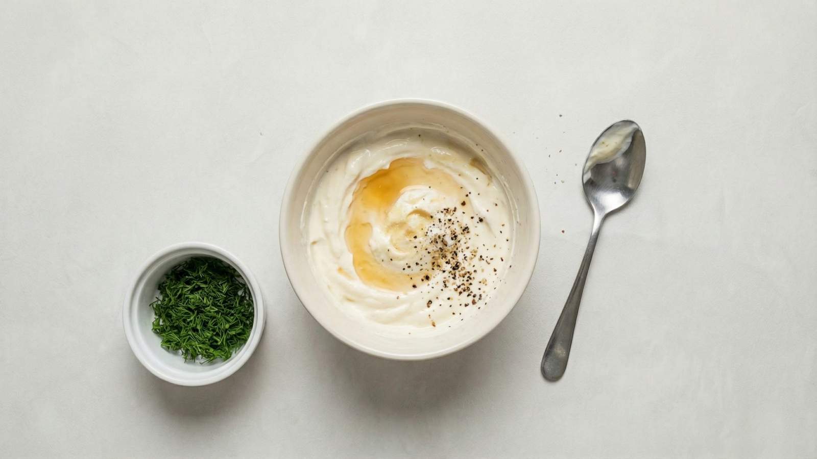 Klasyczna mizeria z ogórków do obiadu - jak zrobić, przepis, krok 4